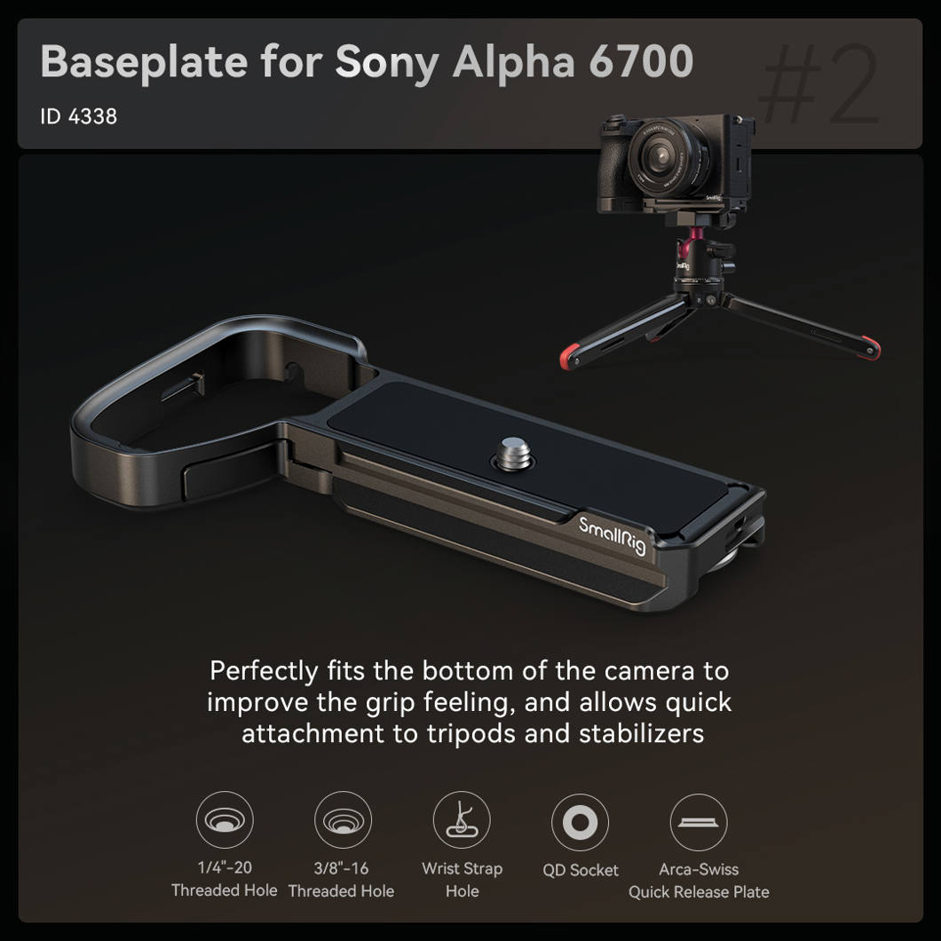 Smallrig 4336 Cage Kit For Sony A6700